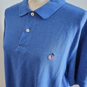 Men's Books Brothers Blue Polo Shirt size Large Like new